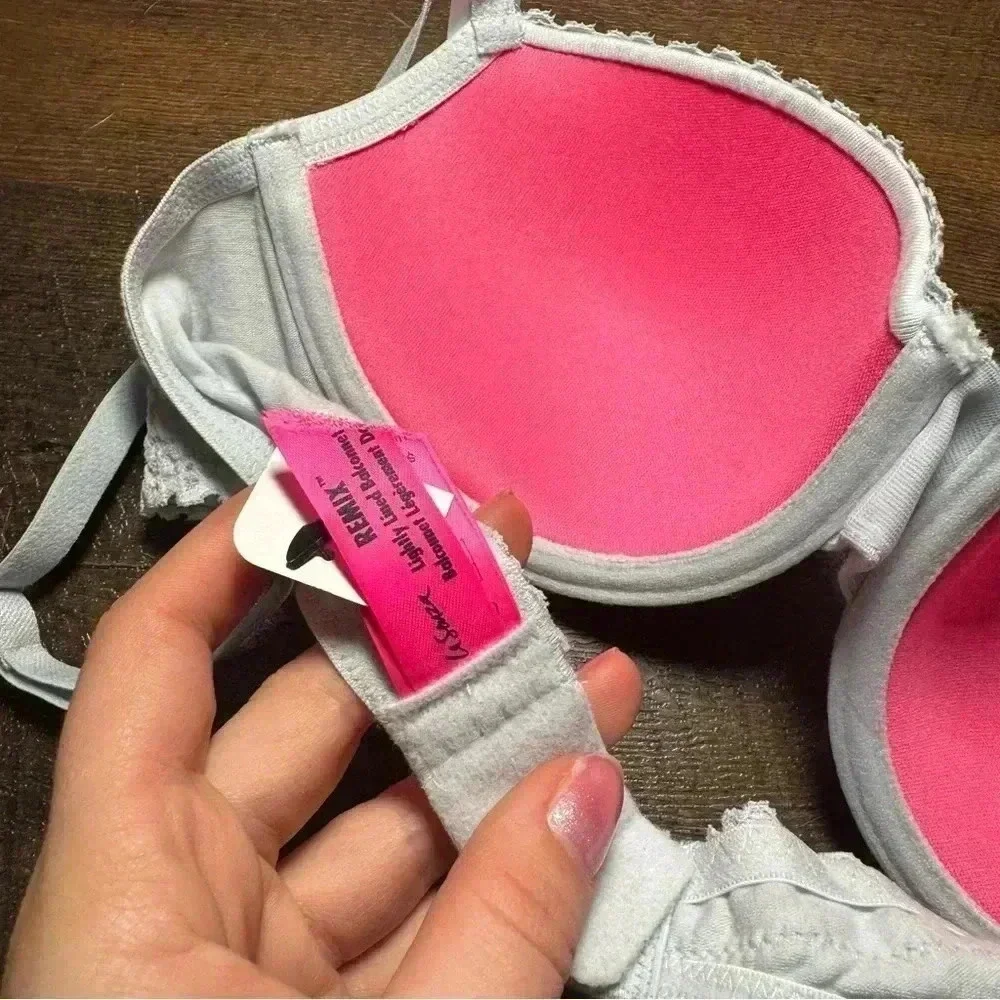 NWT LA SENZA LIGHTLY  LINED REMIX BRA 32C - Picture 4 of 5